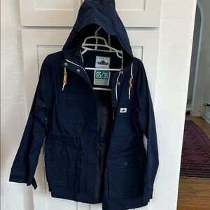 Penfield Dark Blue Hooded Jacket